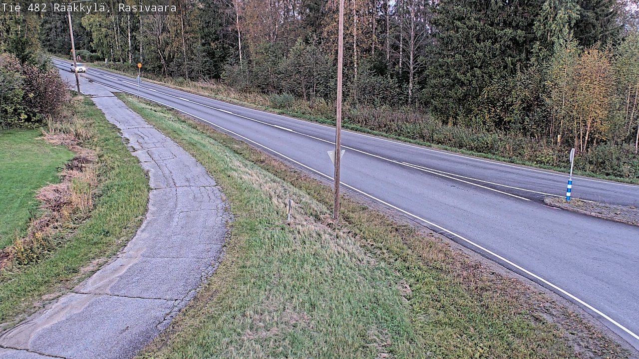 Weather Camera Image Väg 482 Rääkkylä, Rasivaara, Rääkkylä, Pohjois-Karjala