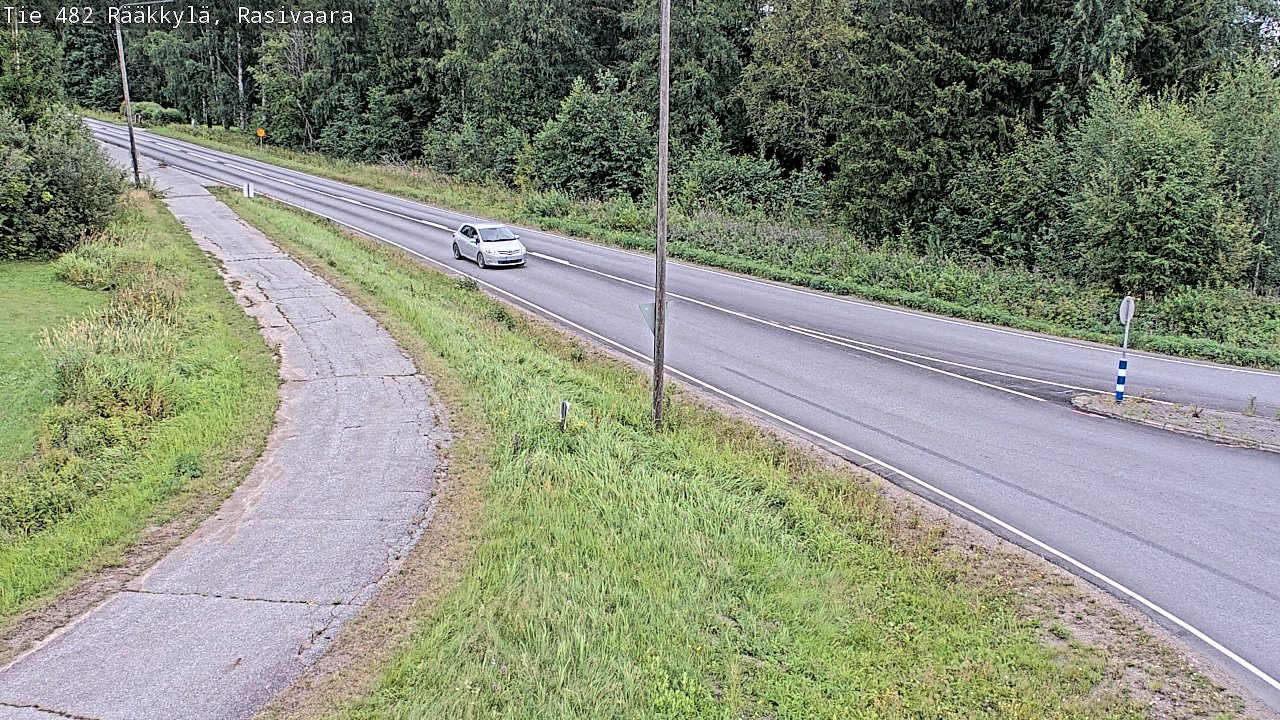 Weather Camera Image Road 482 Rääkkylä, Rasivaara, Rääkkylä, Pohjois-Karjala