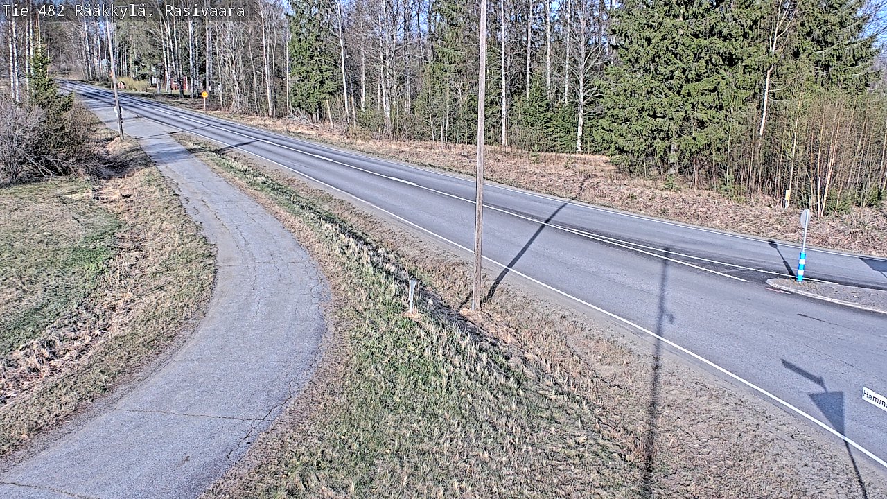 Weather Camera Image Road 482 Rääkkylä, Rasivaara, Rääkkylä, Pohjois-Karjala