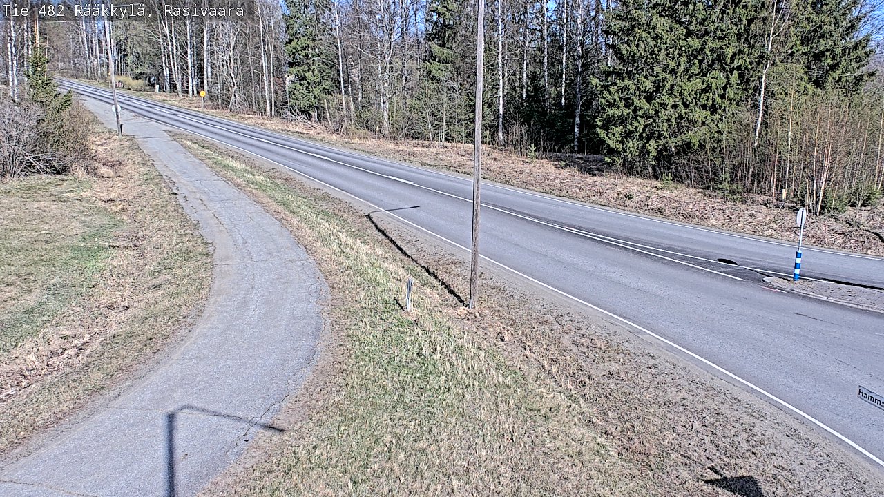 Weather Camera Image Road 482 Rääkkylä, Rasivaara, Rääkkylä, Pohjois-Karjala