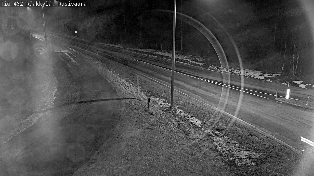 Weather Camera Image Väg 482 Rääkkylä, Rasivaara, Rääkkylä, Pohjois-Karjala