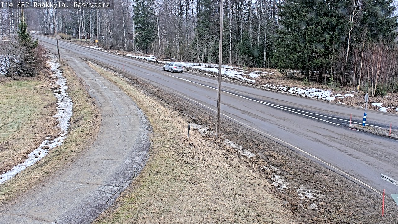 Weather Camera Image Väg 482 Rääkkylä, Rasivaara, Rääkkylä, Pohjois-Karjala