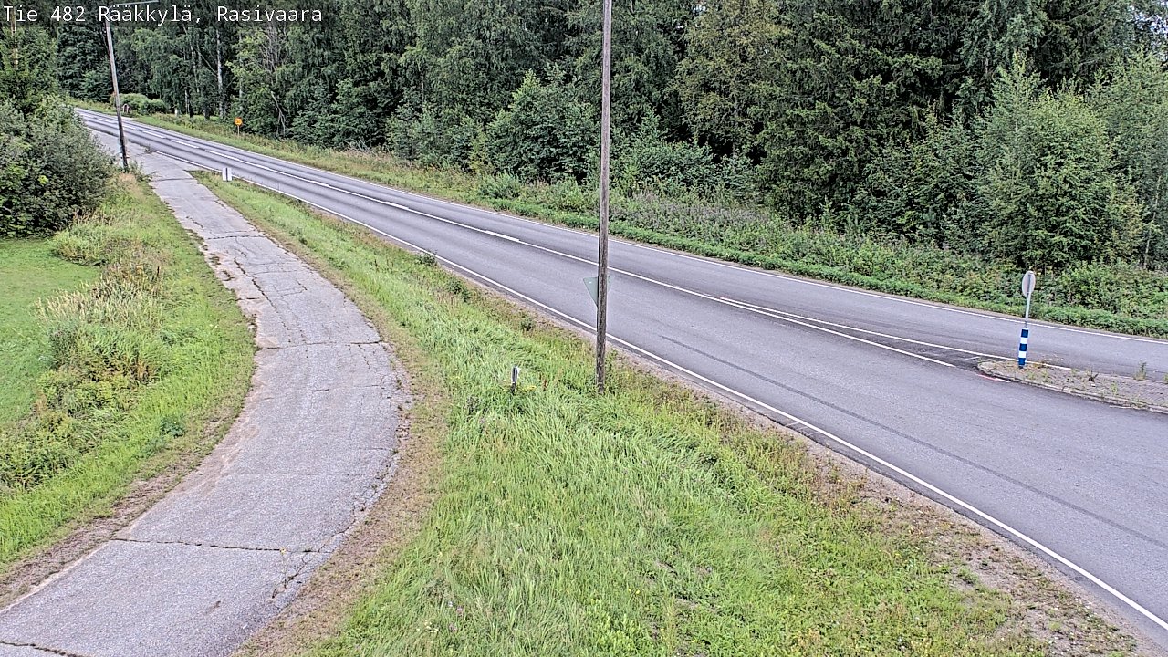 Weather Camera Image Road 482 Rääkkylä, Rasivaara, Rääkkylä, Pohjois-Karjala