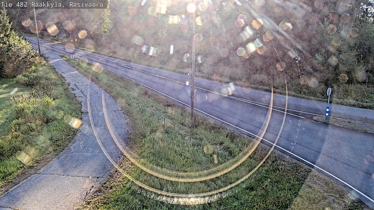 Weather Camera Image Road 482 Rääkkylä, Rasivaara, Rääkkylä, Pohjois-Karjala