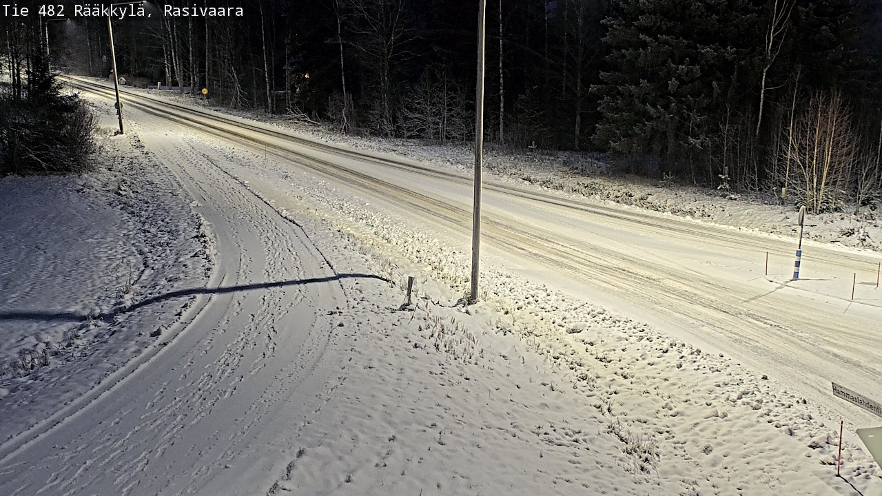 Weather Camera Image Väg 482 Rääkkylä, Rasivaara, Rääkkylä, Pohjois-Karjala