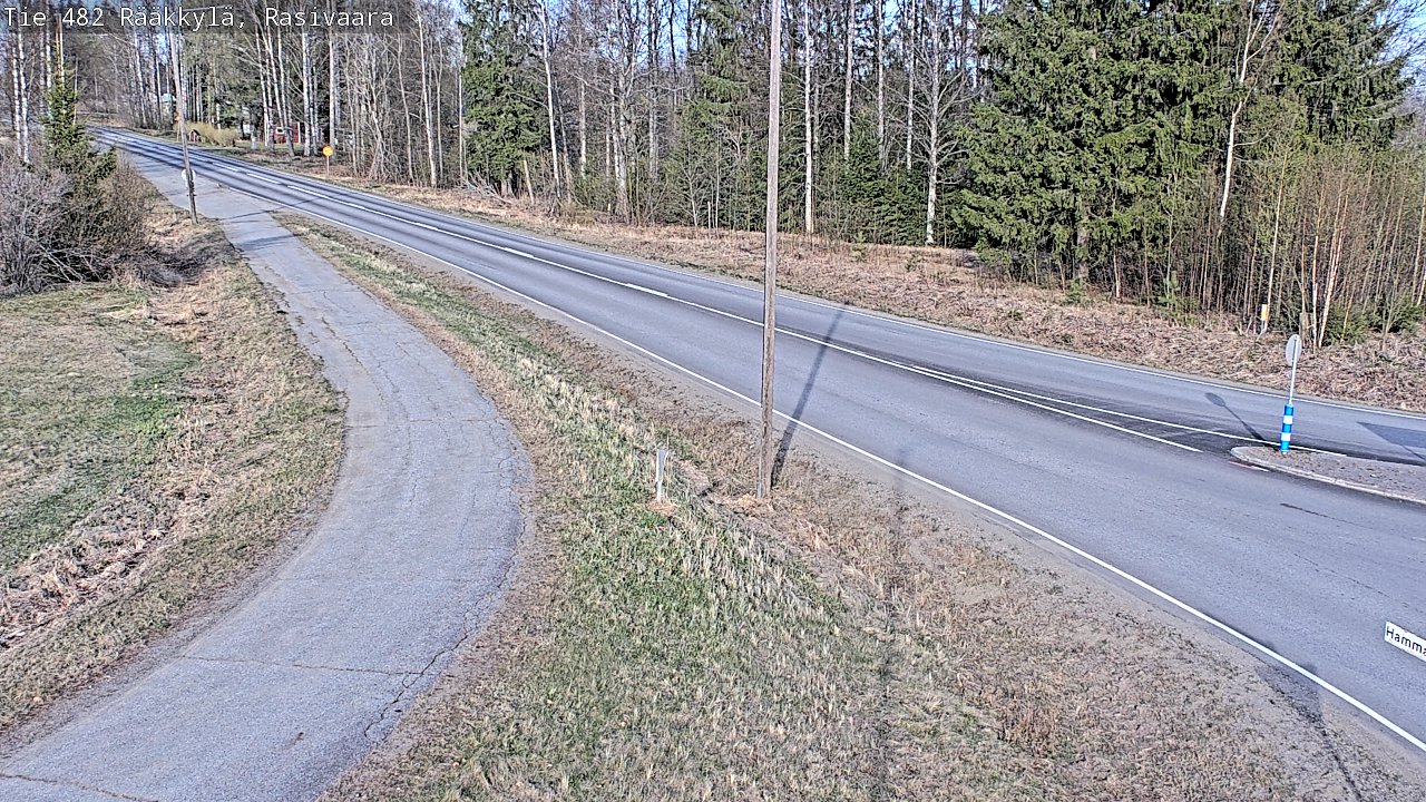 Weather Camera Image Road 482 Rääkkylä, Rasivaara, Rääkkylä, Pohjois-Karjala