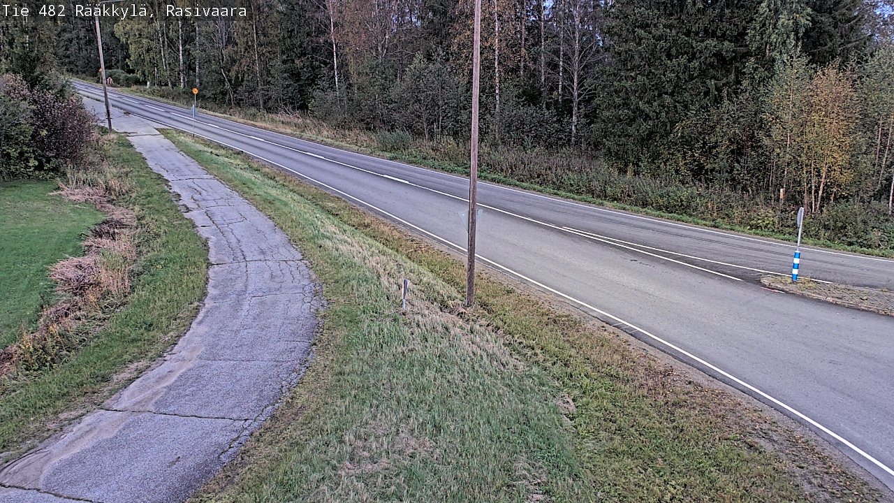 Weather Camera Image Väg 482 Rääkkylä, Rasivaara, Rääkkylä, Pohjois-Karjala