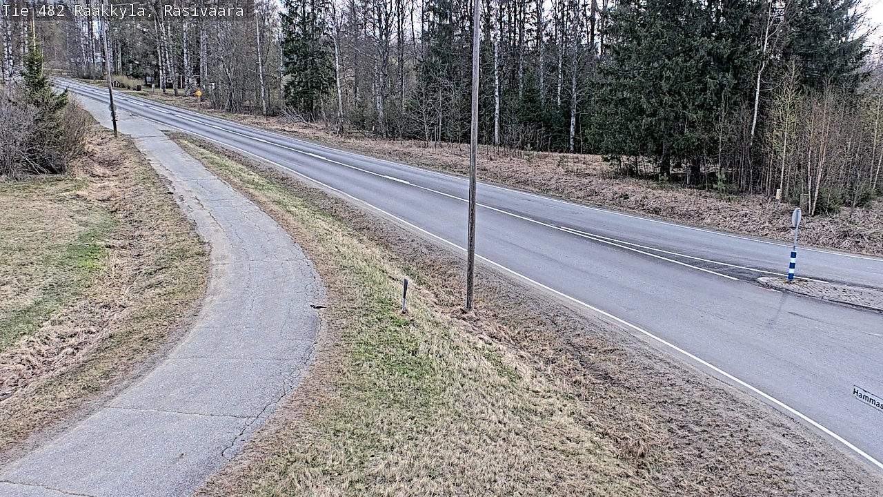 Weather Camera Image Road 482 Rääkkylä, Rasivaara, Rääkkylä, Pohjois-Karjala