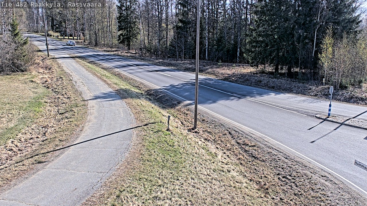 Weather Camera Image Road 482 Rääkkylä, Rasivaara, Rääkkylä, Pohjois-Karjala
