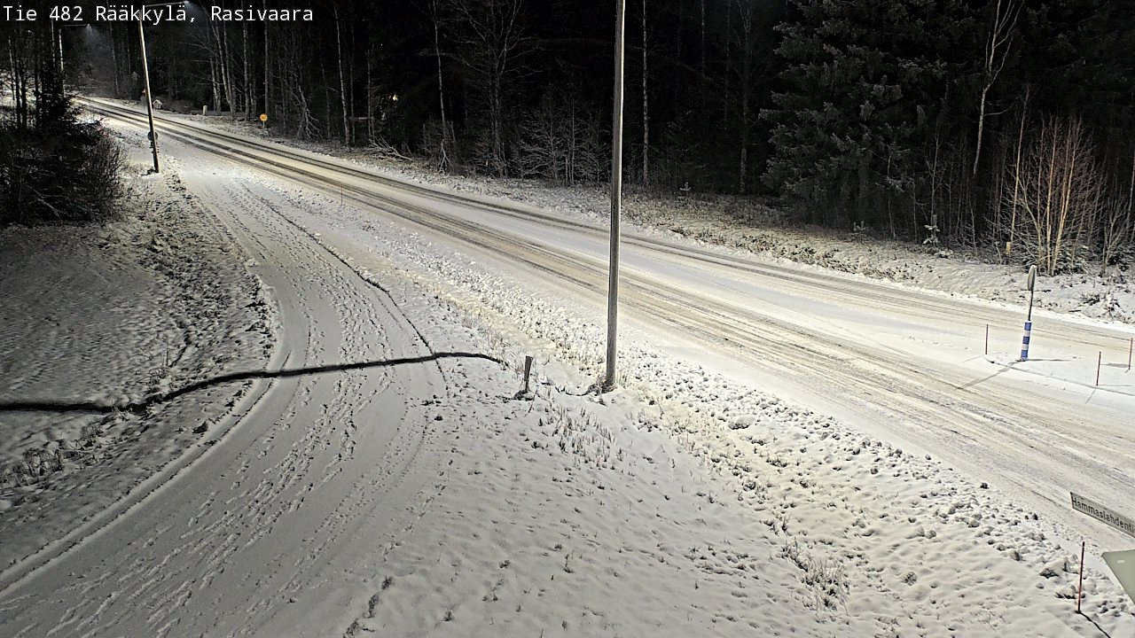 Weather Camera Image Väg 482 Rääkkylä, Rasivaara, Rääkkylä, Pohjois-Karjala