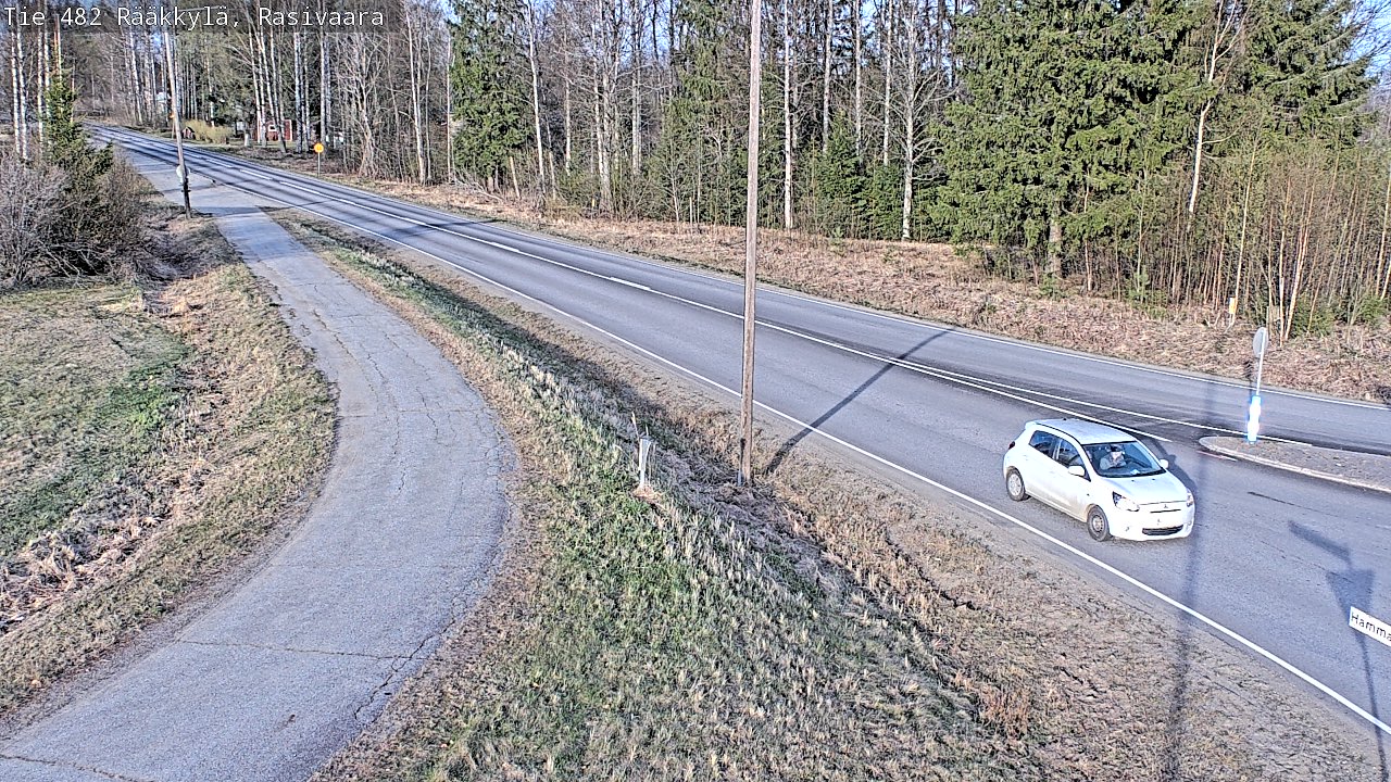 Weather Camera Image Road 482 Rääkkylä, Rasivaara, Rääkkylä, Pohjois-Karjala