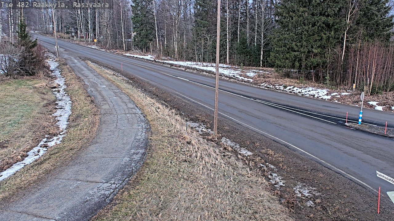 Weather Camera Image Road 482 Rääkkylä, Rasivaara, Rääkkylä, Pohjois-Karjala