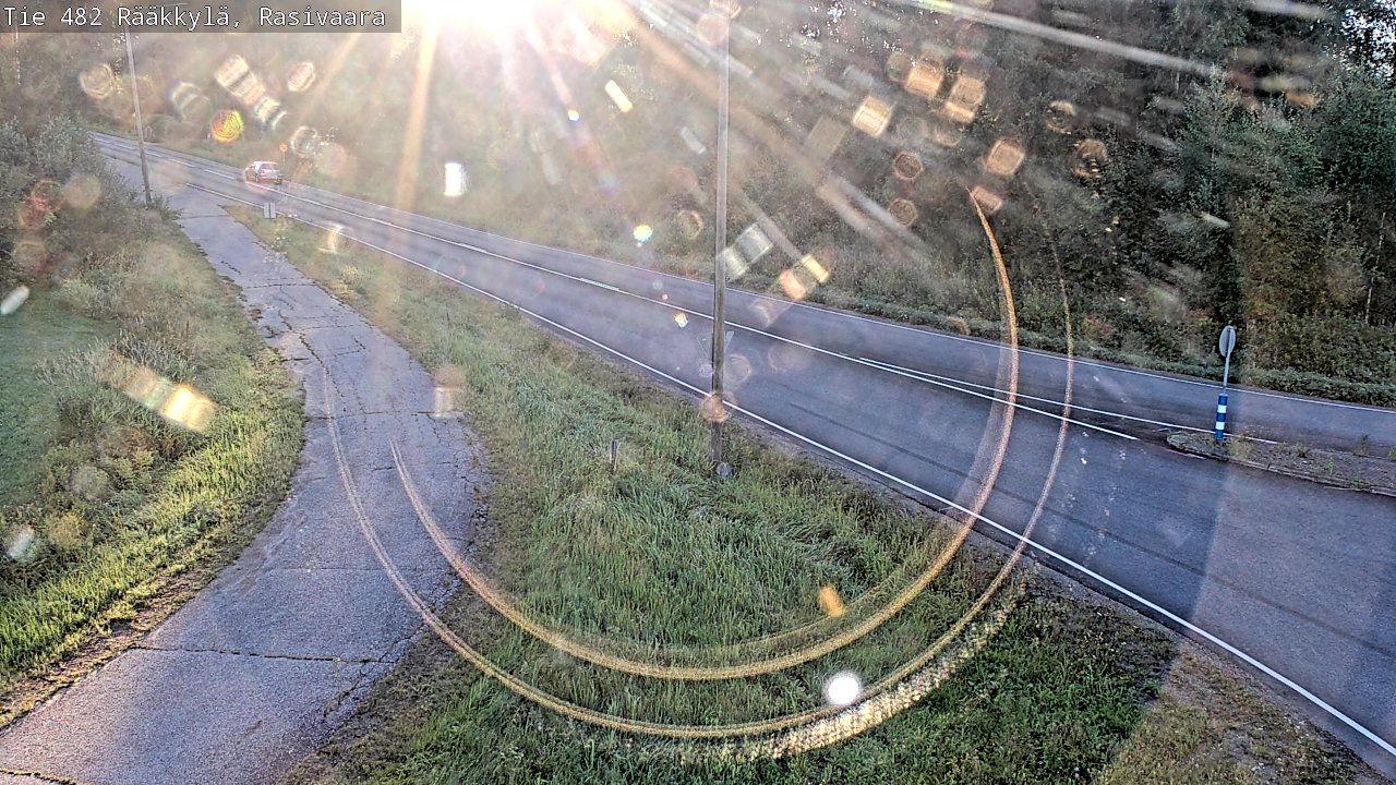 Weather Camera Image Road 482 Rääkkylä, Rasivaara, Rääkkylä, Pohjois-Karjala
