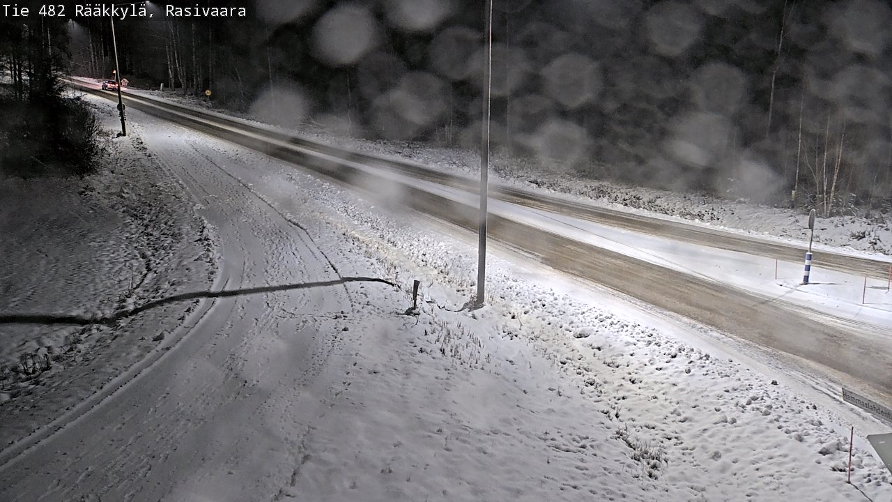 Weather Camera Image Väg 482 Rääkkylä, Rasivaara, Rääkkylä, Pohjois-Karjala