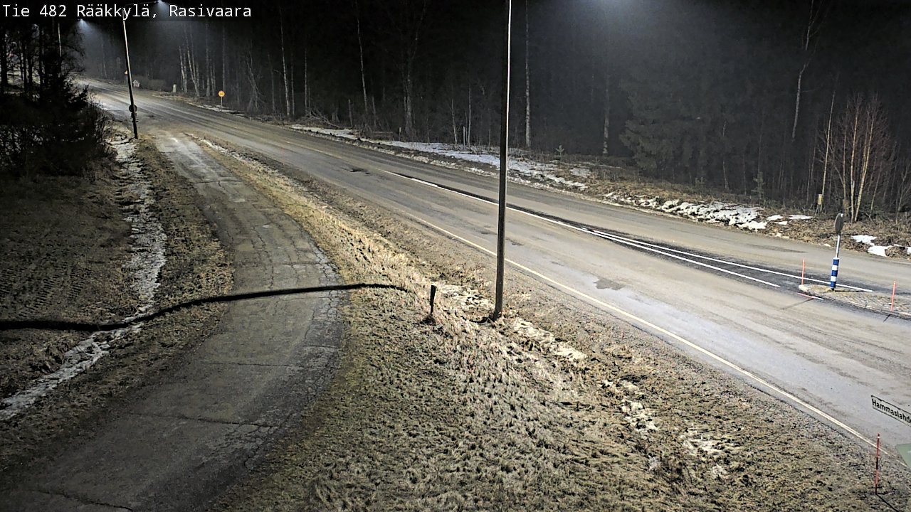 Weather Camera Image Road 482 Rääkkylä, Rasivaara, Rääkkylä, Pohjois-Karjala