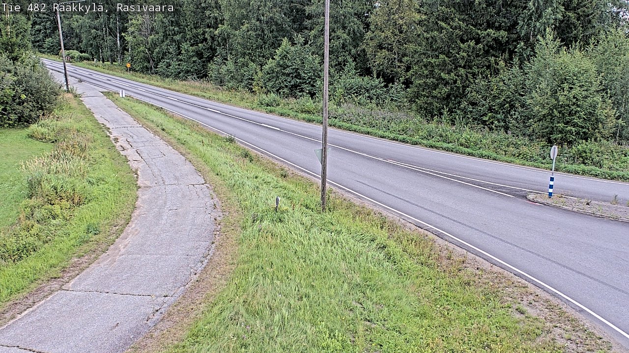 Weather Camera Image Road 482 Rääkkylä, Rasivaara, Rääkkylä, Pohjois-Karjala