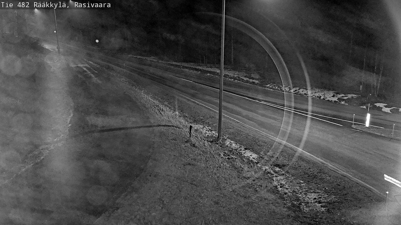Weather Camera Image Väg 482 Rääkkylä, Rasivaara, Rääkkylä, Pohjois-Karjala