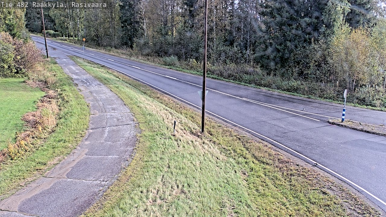 Weather Camera Image Road 482 Rääkkylä, Rasivaara, Rääkkylä, Pohjois-Karjala