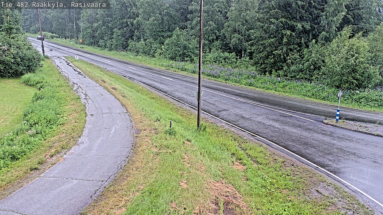 Weather Camera Image Väg 482 Rääkkylä, Rasivaara, Rääkkylä, Pohjois-Karjala