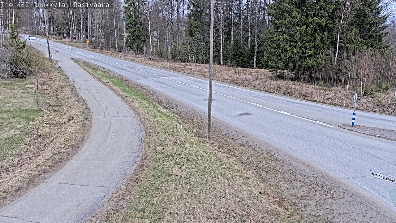 Weather Camera Image Road 482 Rääkkylä, Rasivaara, Rääkkylä, Pohjois-Karjala