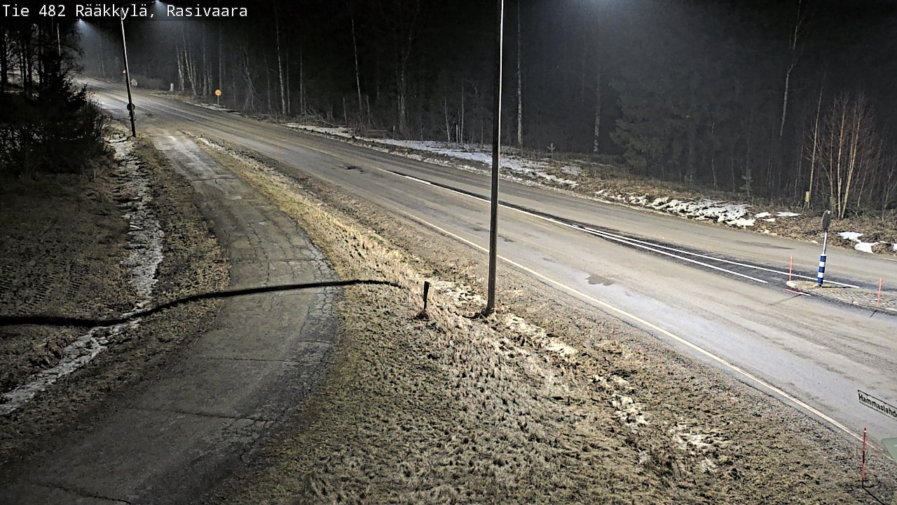 Weather Camera Image Road 482 Rääkkylä, Rasivaara, Rääkkylä, Pohjois-Karjala
