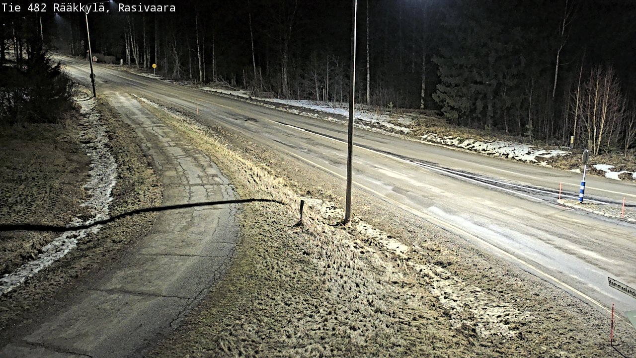 Weather Camera Image Väg 482 Rääkkylä, Rasivaara, Rääkkylä, Pohjois-Karjala