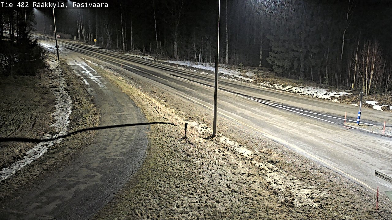 Weather Camera Image Väg 482 Rääkkylä, Rasivaara, Rääkkylä, Pohjois-Karjala