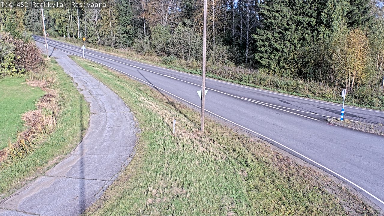 Weather Camera Image Väg 482 Rääkkylä, Rasivaara, Rääkkylä, Pohjois-Karjala