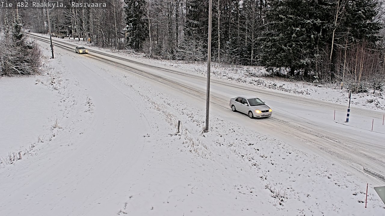 Weather Camera Image Väg 482 Rääkkylä, Rasivaara, Rääkkylä, Pohjois-Karjala