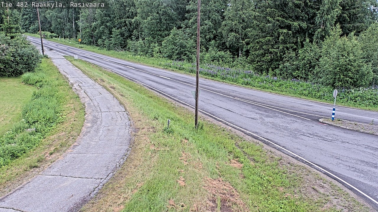 Weather Camera Image Väg 482 Rääkkylä, Rasivaara, Rääkkylä, Pohjois-Karjala