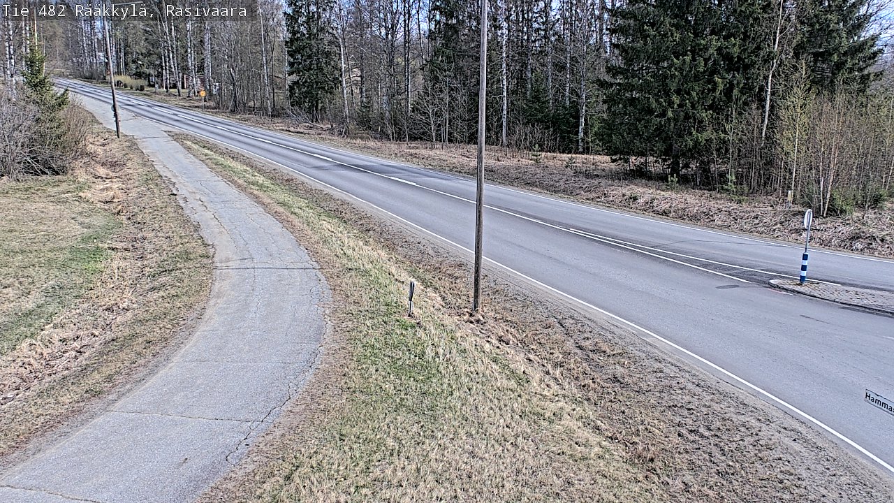 Weather Camera Image Road 482 Rääkkylä, Rasivaara, Rääkkylä, Pohjois-Karjala