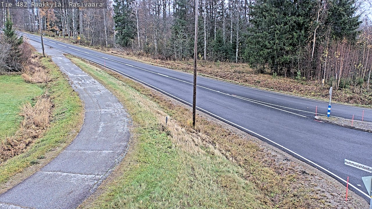 Weather Camera Image Väg 482 Rääkkylä, Rasivaara, Rääkkylä, Pohjois-Karjala