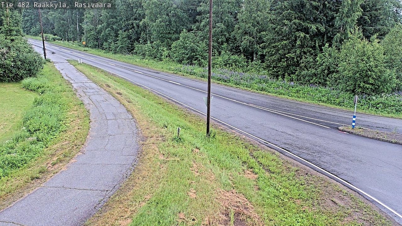 Weather Camera Image Road 482 Rääkkylä, Rasivaara, Rääkkylä, Pohjois-Karjala