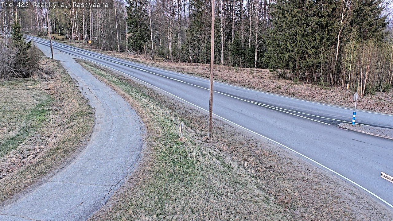 Weather Camera Image Road 482 Rääkkylä, Rasivaara, Rääkkylä, Pohjois-Karjala