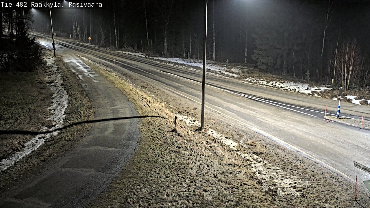 Weather Camera Image Väg 482 Rääkkylä, Rasivaara, Rääkkylä, Pohjois-Karjala