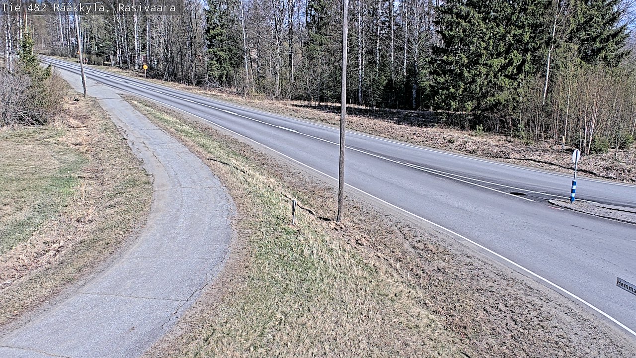 Weather Camera Image Road 482 Rääkkylä, Rasivaara, Rääkkylä, Pohjois-Karjala
