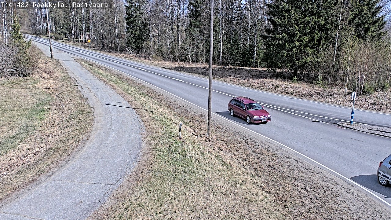 Weather Camera Image Road 482 Rääkkylä, Rasivaara, Rääkkylä, Pohjois-Karjala