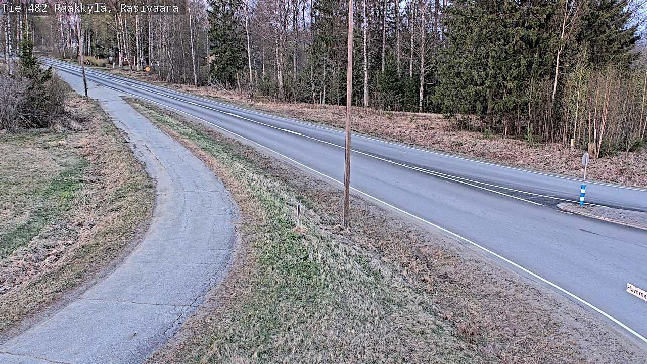 Weather Camera Image Road 482 Rääkkylä, Rasivaara, Rääkkylä, Pohjois-Karjala