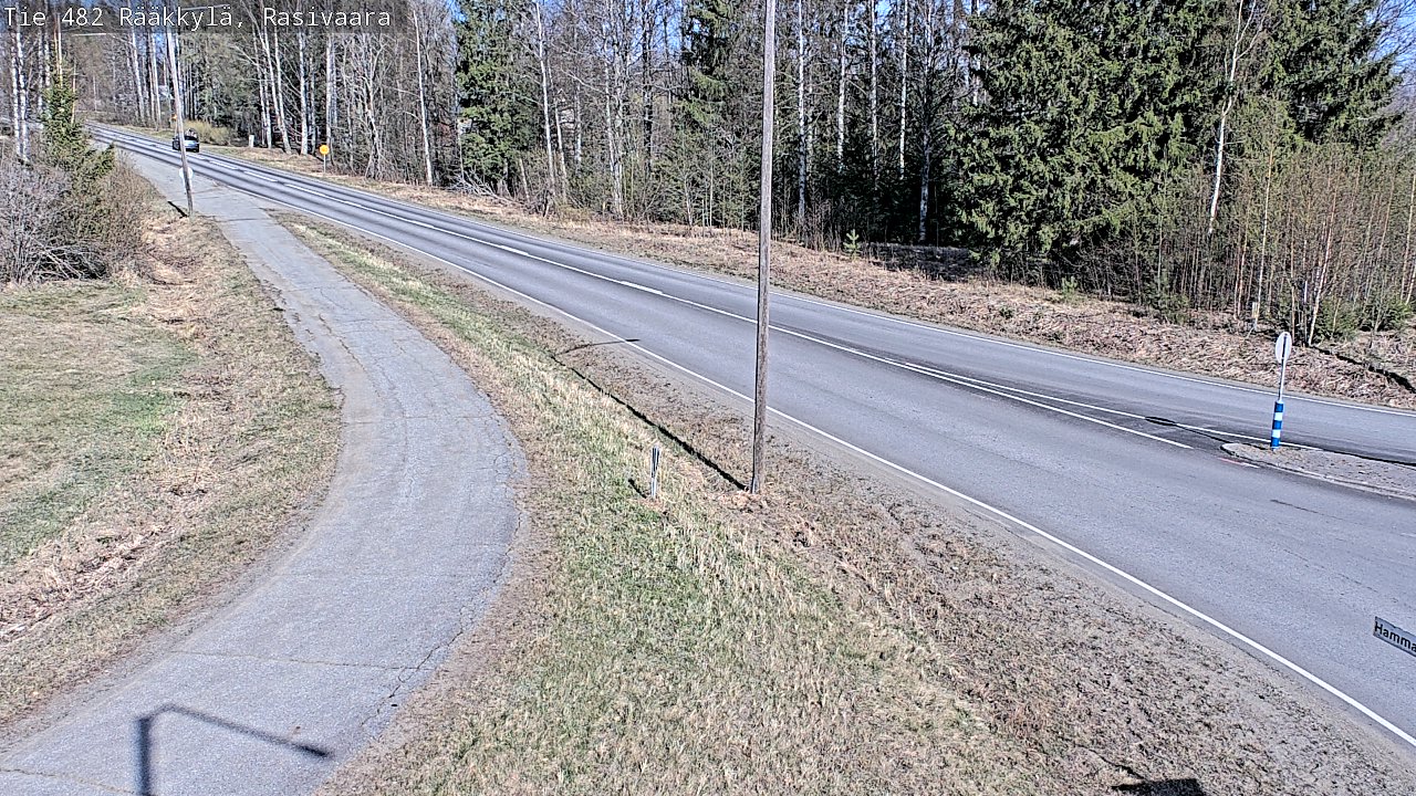 Weather Camera Image Road 482 Rääkkylä, Rasivaara, Rääkkylä, Pohjois-Karjala