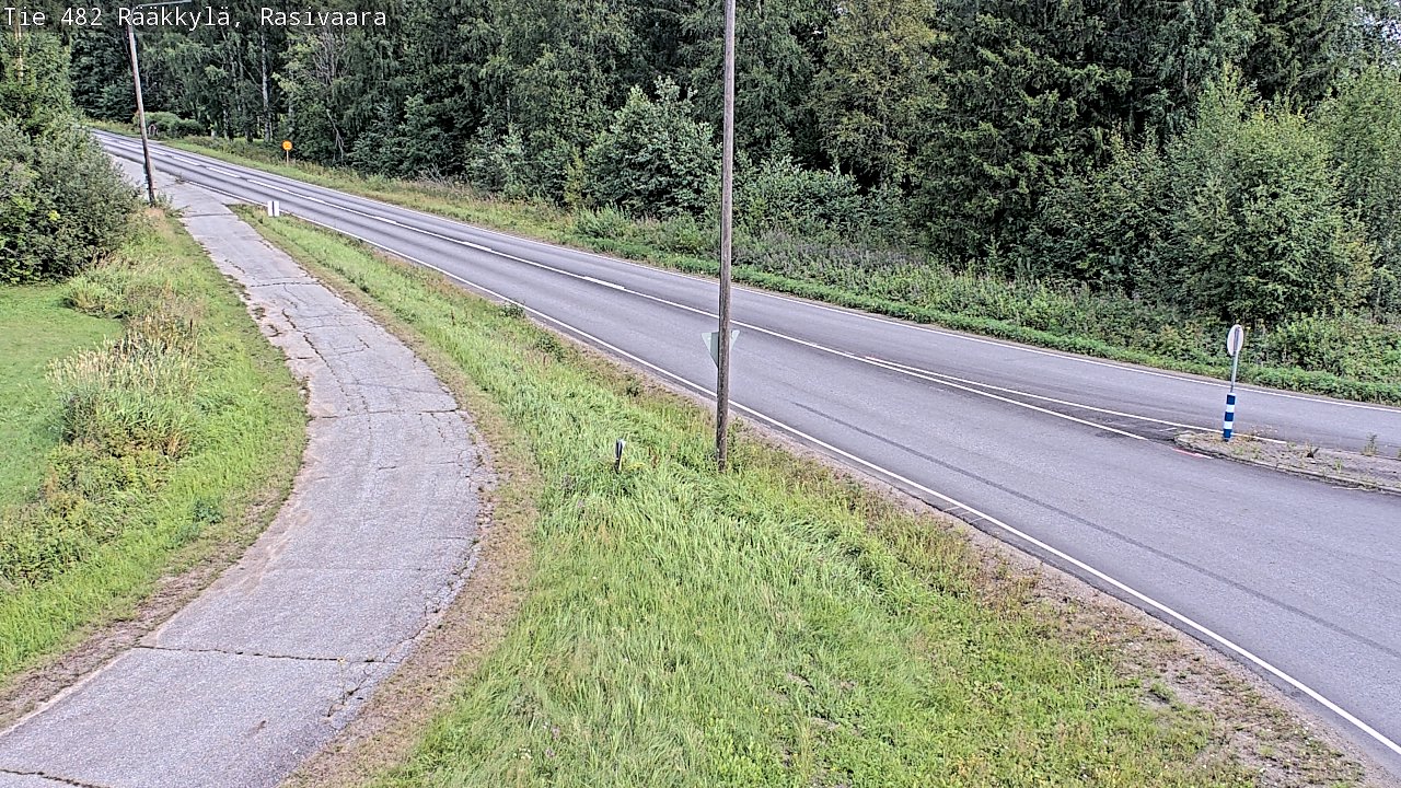 Weather Camera Image Road 482 Rääkkylä, Rasivaara, Rääkkylä, Pohjois-Karjala