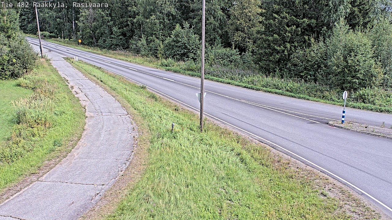 Weather Camera Image Road 482 Rääkkylä, Rasivaara, Rääkkylä, Pohjois-Karjala