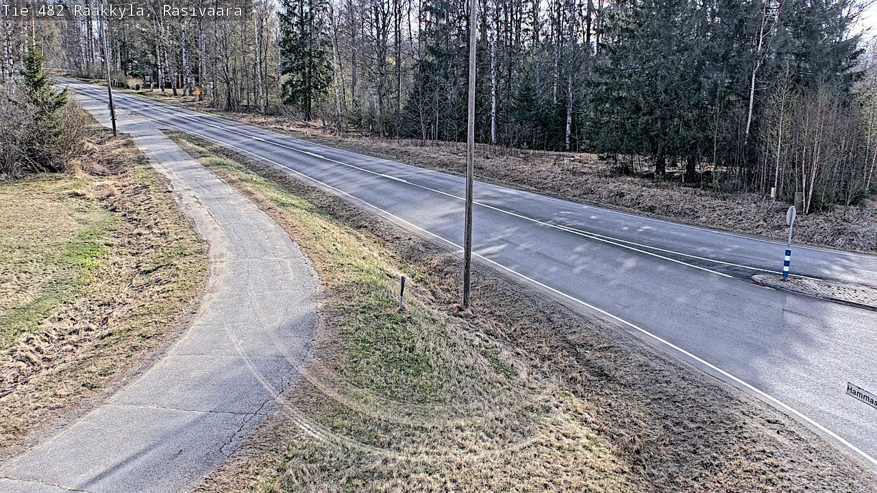 Weather Camera Image Road 482 Rääkkylä, Rasivaara, Rääkkylä, Pohjois-Karjala