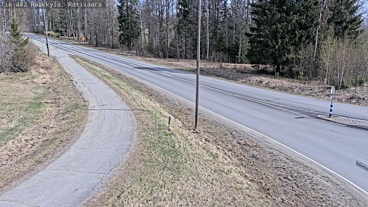Weather Camera Image Road 482 Rääkkylä, Rasivaara, Rääkkylä, Pohjois-Karjala