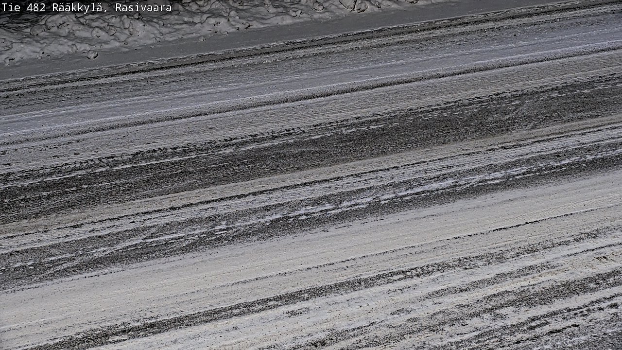 Weather Camera Image Väg 482 Rääkkylä, Rasivaara, Rääkkylä, Pohjois-Karjala