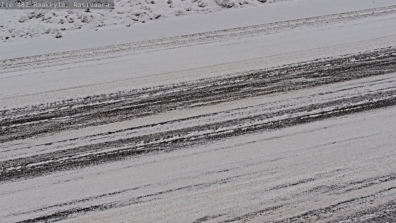 Weather Camera Image Väg 482 Rääkkylä, Rasivaara, Rääkkylä, Pohjois-Karjala