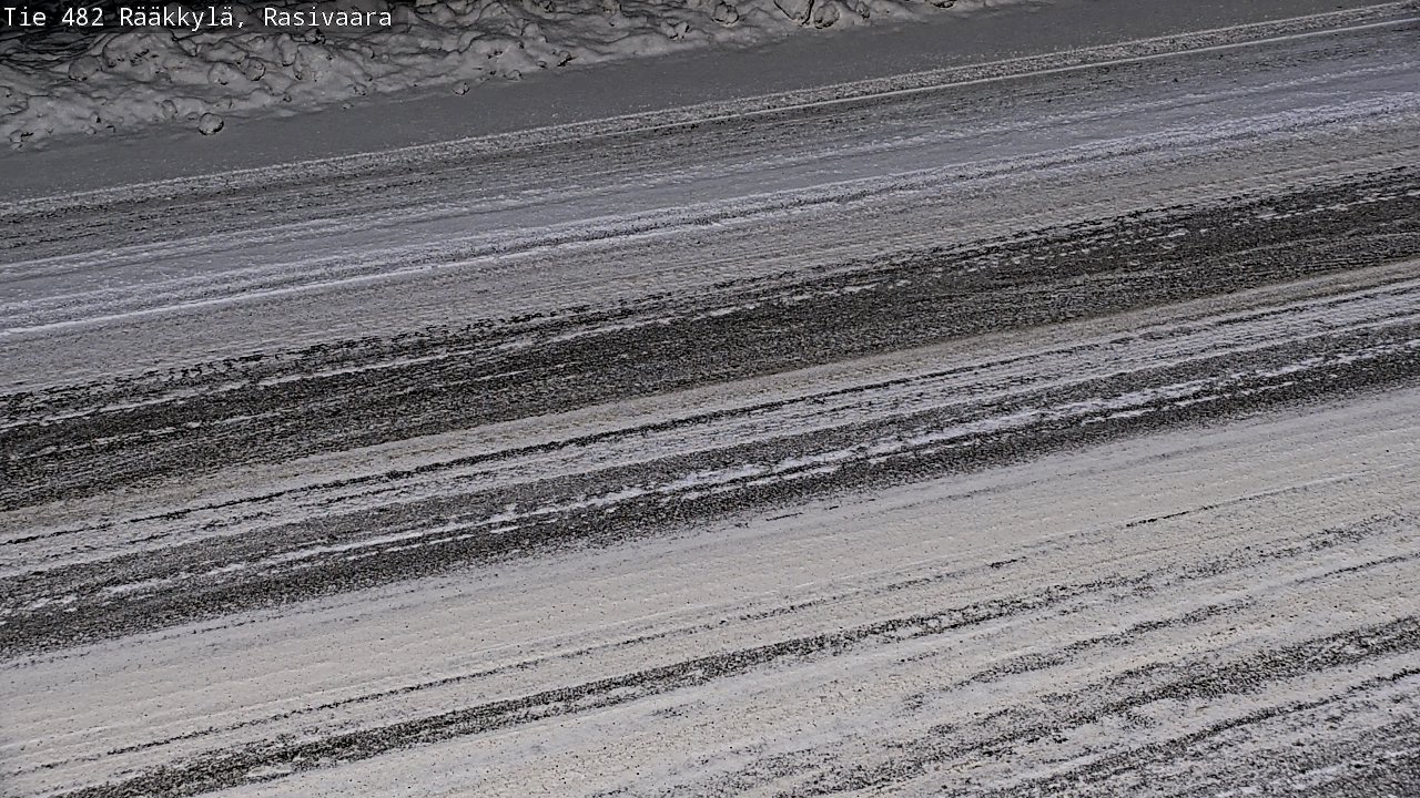Weather Camera Image Väg 482 Rääkkylä, Rasivaara, Rääkkylä, Pohjois-Karjala
