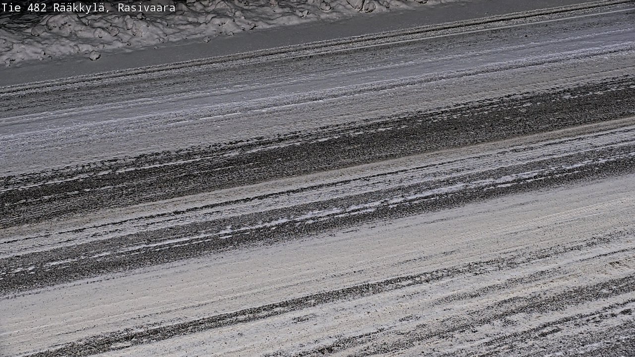 Weather Camera Image Väg 482 Rääkkylä, Rasivaara, Rääkkylä, Pohjois-Karjala