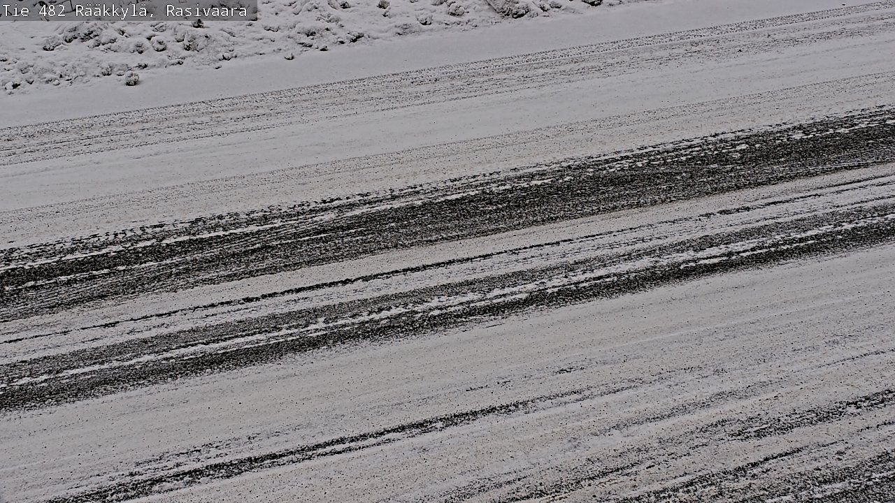 Weather Camera Image Väg 482 Rääkkylä, Rasivaara, Rääkkylä, Pohjois-Karjala