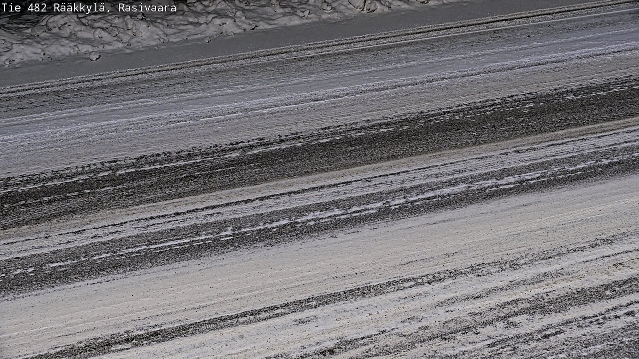 Weather Camera Image Väg 482 Rääkkylä, Rasivaara, Rääkkylä, Pohjois-Karjala