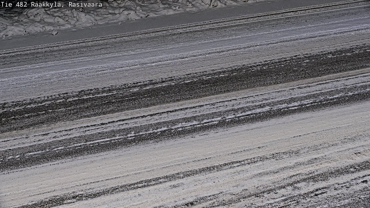 Weather Camera Image Väg 482 Rääkkylä, Rasivaara, Rääkkylä, Pohjois-Karjala